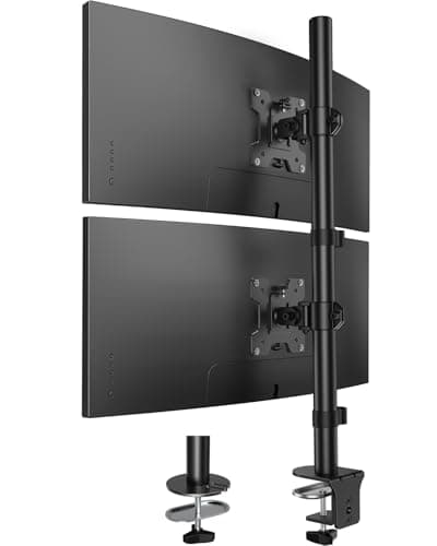 HUANUO Vertical Dual Monitor Mount