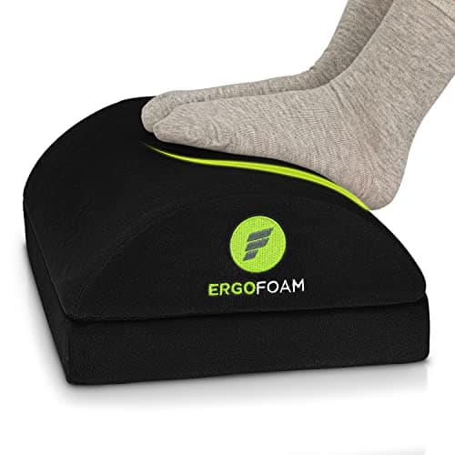 ErgoFoam Adjustable Under-Desk Foot Rest