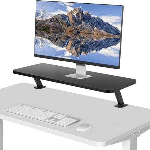 VIVO Clamp-On 26″ Monitor Shelf
